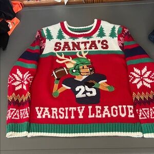 Kids. Festive Holiday Sweater. (Size 8)